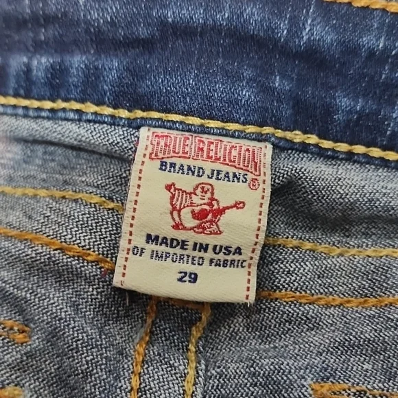 True Religion Jean's dark wash - Picture 8 of 10
